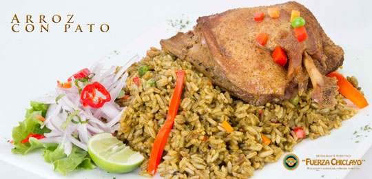 Arroz con pato